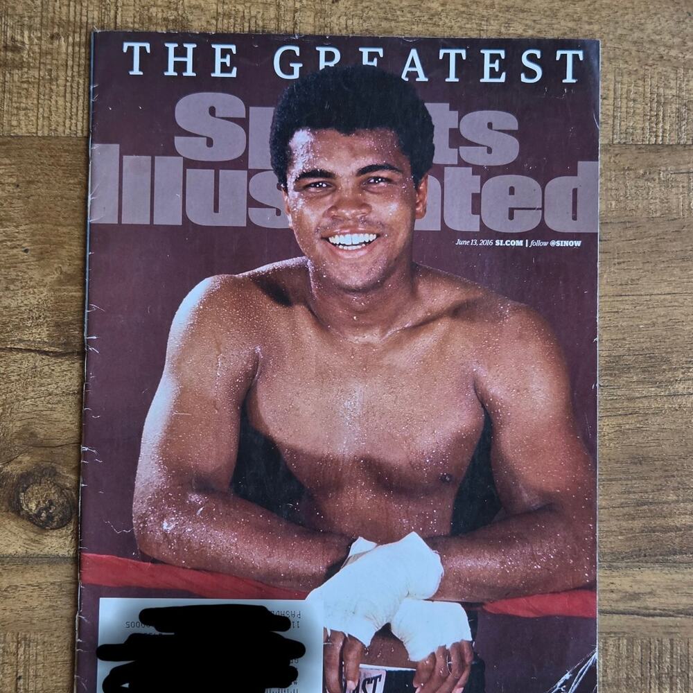 June 13, 2016 Muhammad Ali Sports Illustrated Cover Magazine Boxing